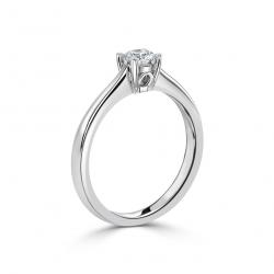 Diamantový zásnubní prsten Mary, bílé zlato