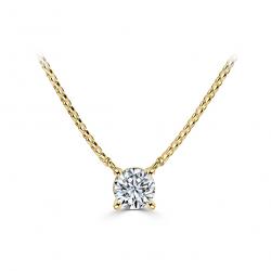 Diamantový náhrdelník Doty, bílé zlato