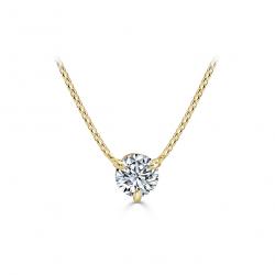 Diamantový náhrdelník Alessio, žlté zlato