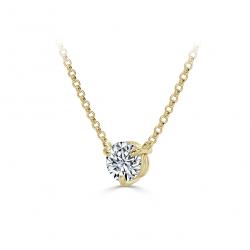 Diamantový náhrdelník Alessio, žlté zlato