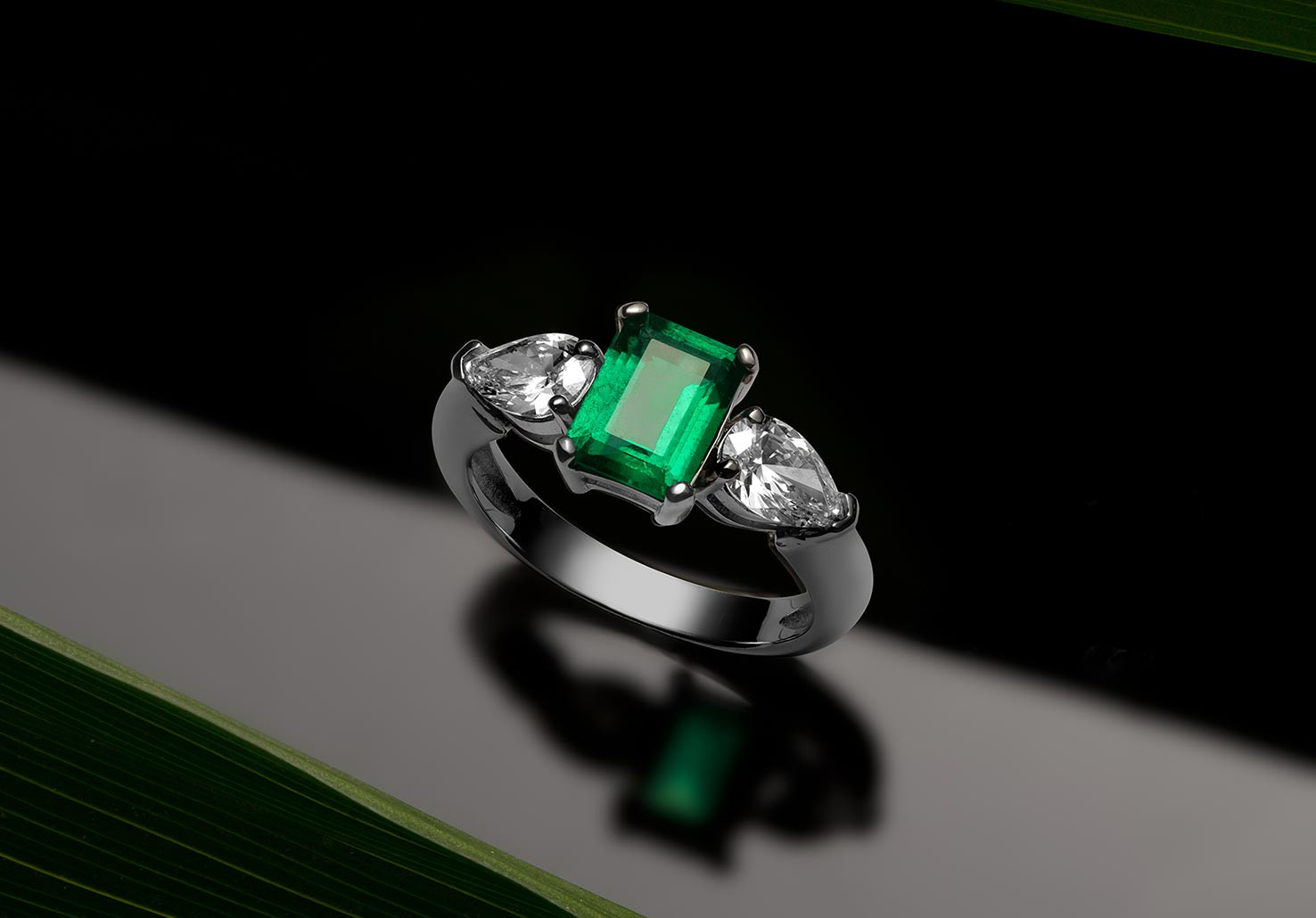 Mikuš Diamonds - Smaragdový prsteň  Morvena