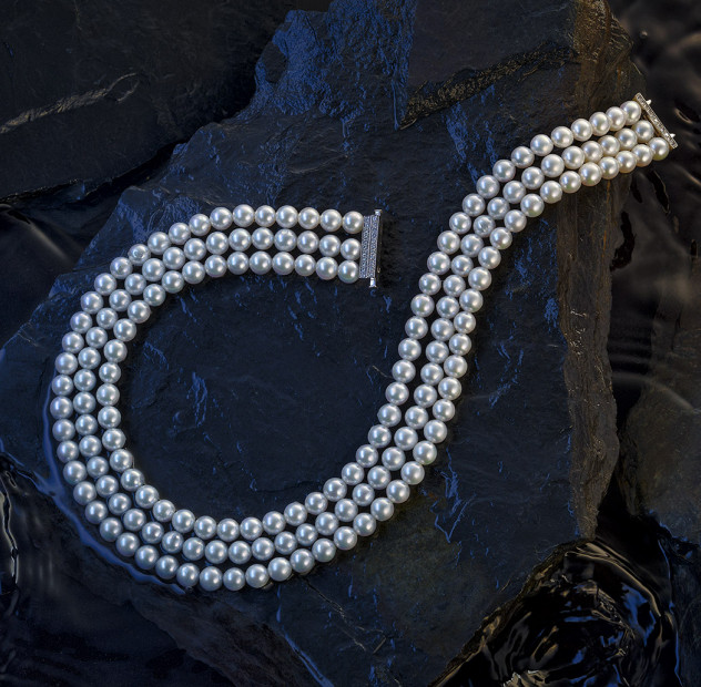 Mikuš Diamonds - Perlový náhrdelník  Heritage