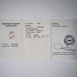 Diamantový prsteň 0,50ct. / 224502035