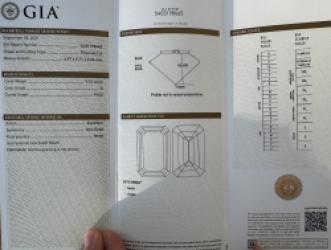 Emerald Cut 1,12 carat