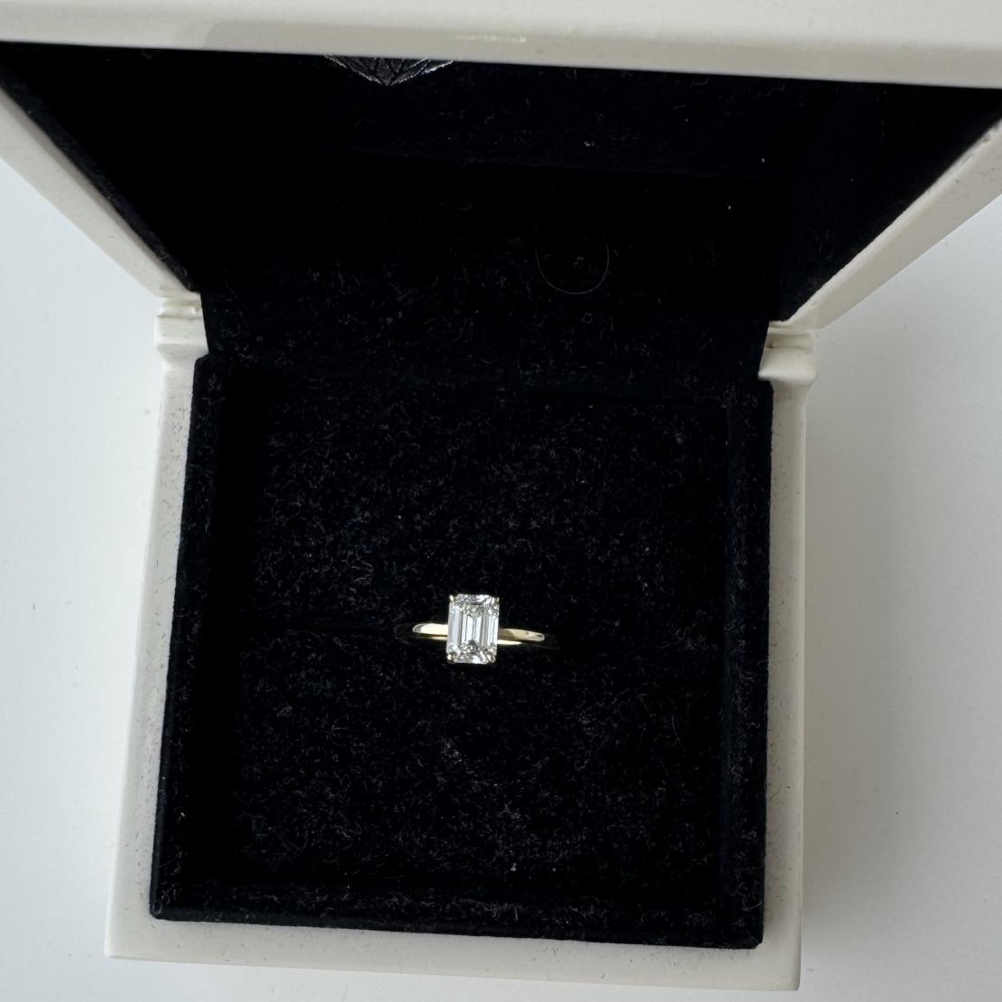 Emerald Cut 1,12 carat