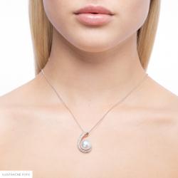 Perlový prívesok South, žlté zlato