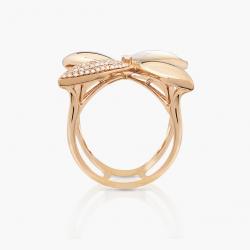 Perleťový prsteň Soar, ružové zlato