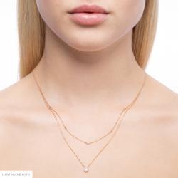 Diamantový náhrdelník Runes, žlté zlato