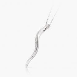 Diamantový prívesok Entertainment, biele zlato