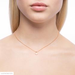 Diamantový náhrdelník Avidity, žlté zlato