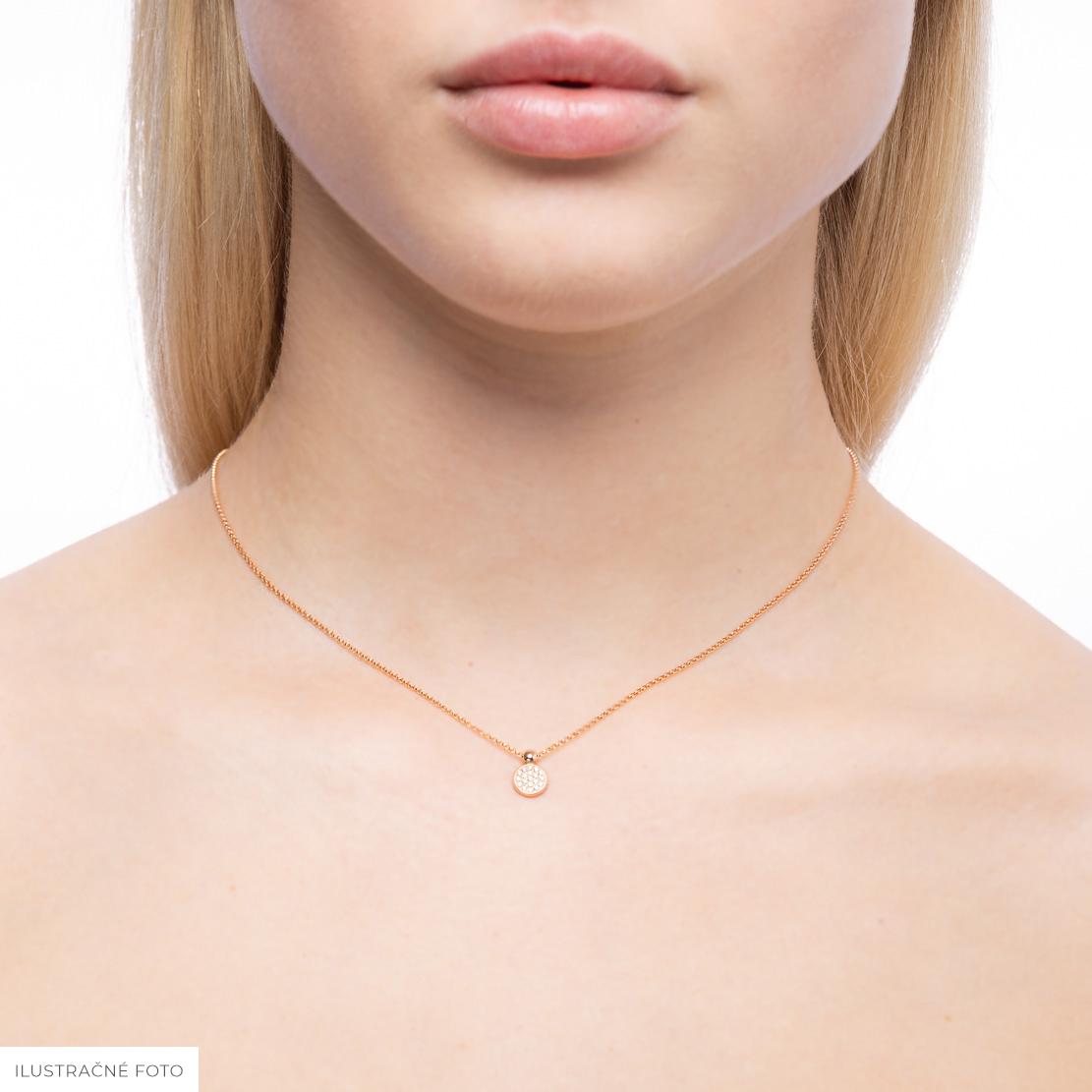 Diamantový náhrdelník Avidity, biele zlato