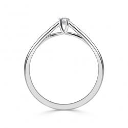 Diamantový zásnubní prsten Lola, bílé zlato