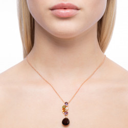 Drahokamový prívesok Gemstone, ružové zlato