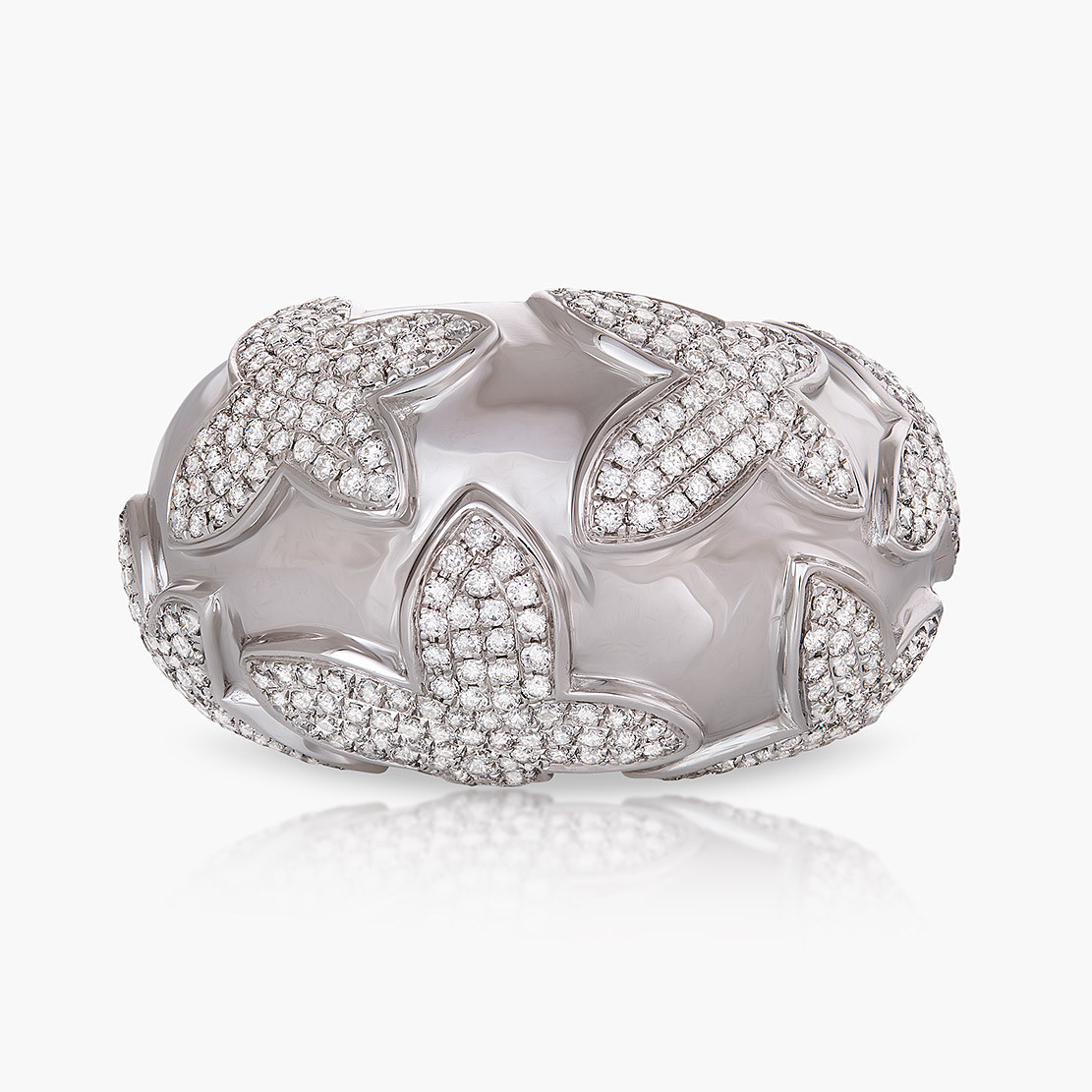 Prsteň Dreams, biele zlato, diamant.