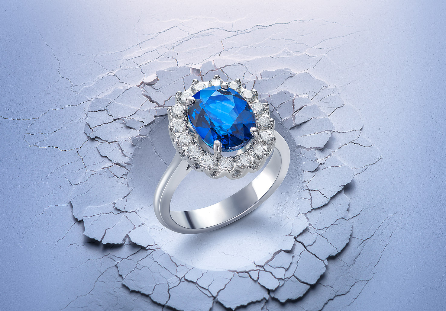 Zafírový prsteň Madagascar Mikuš Diamonds - Zafírový prsteň Madagascar
