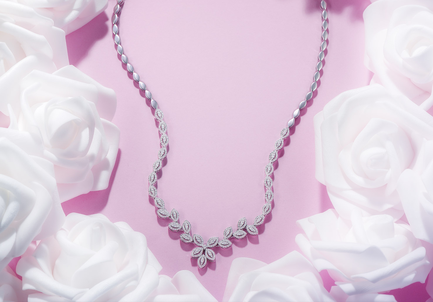 Diamantový náhrdelník Noblesse Mikuš Diamonds - Diamantový náhrdelník Noblesse