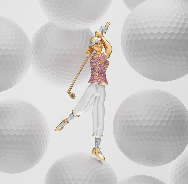 Brošňa Miss Golf