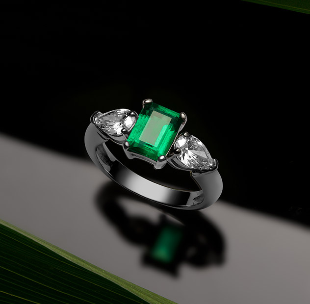 Smaragdový prsteň Morvena